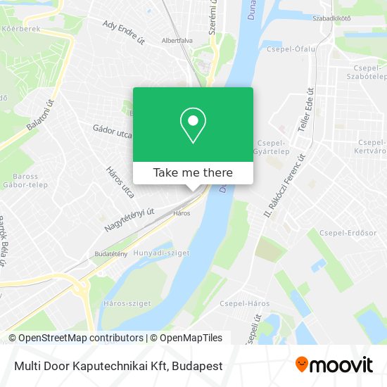 Multi Door Kaputechnikai Kft map