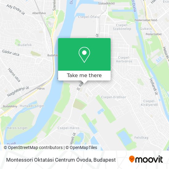 Montessori Oktatási Centrum Óvoda map