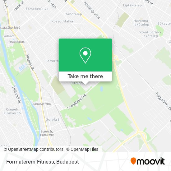 Formaterem-Fitness map