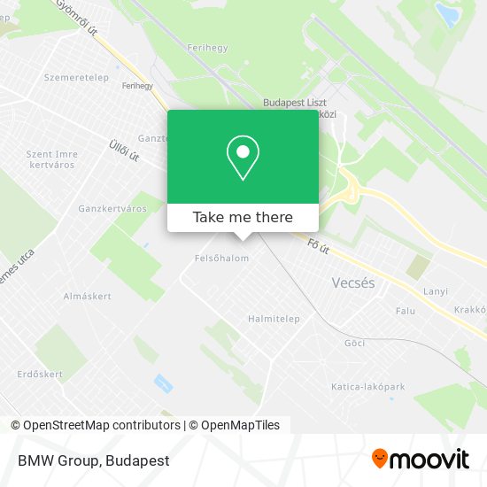 BMW Group map