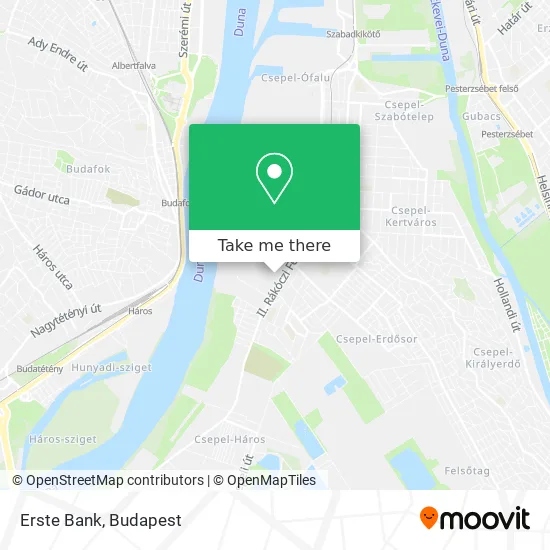 Erste Bank map