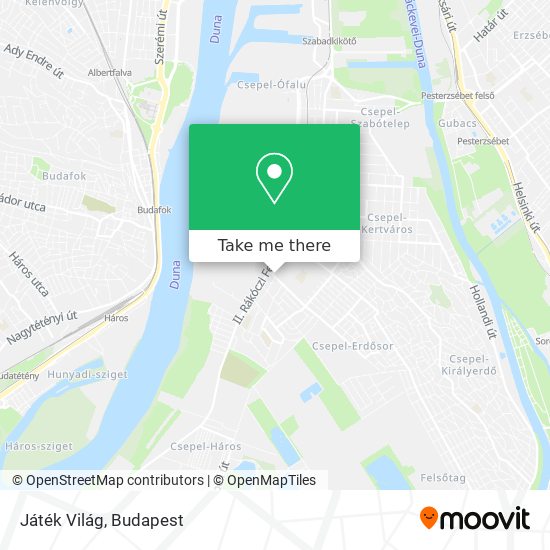Játék Világ map