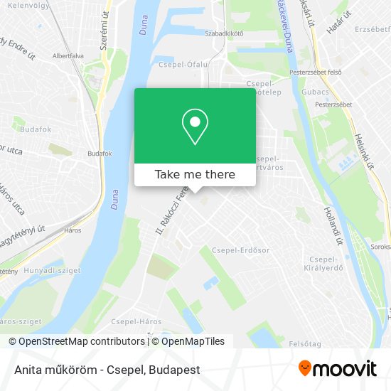 Anita műköröm - Csepel map