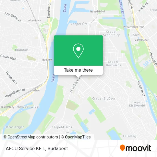 Al-CU Service KFT. map
