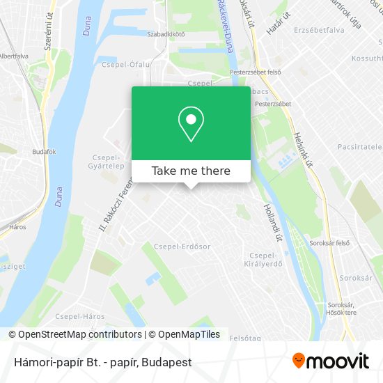 Hámori-papír Bt. - papír map