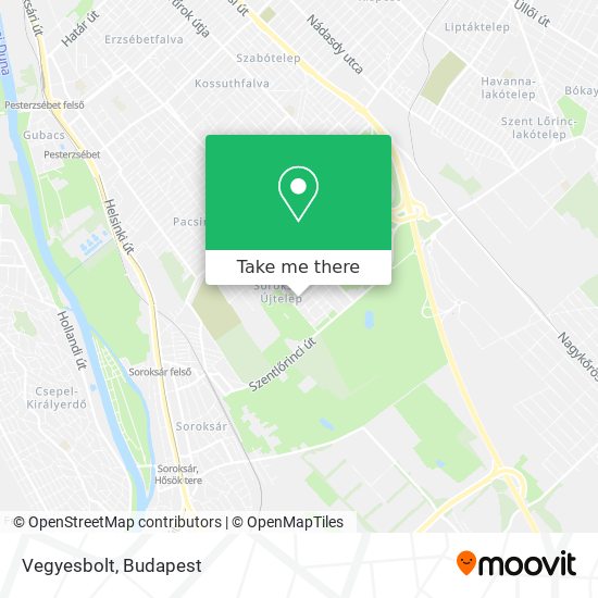 Vegyesbolt map