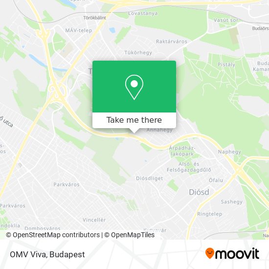 OMV Viva map