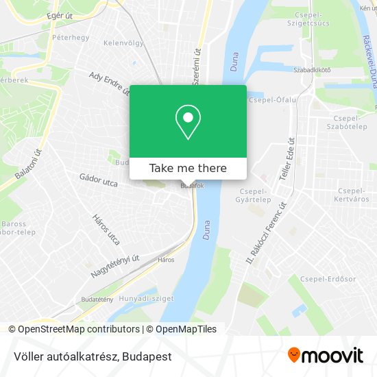 Völler autóalkatrész map