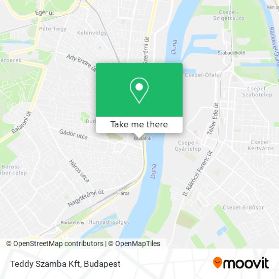 Teddy Szamba Kft map