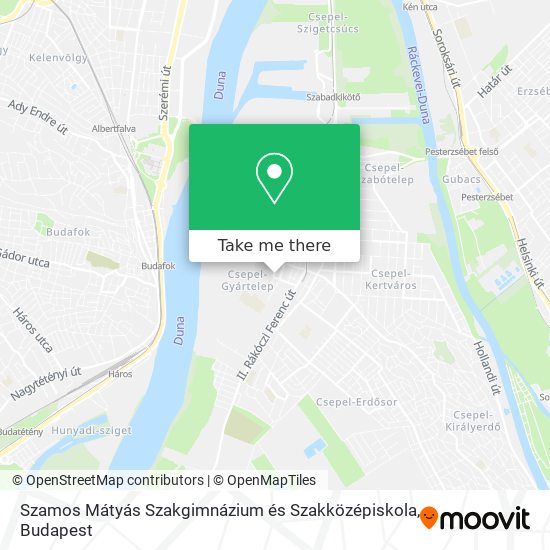 Szamos Mátyás Szakgimnázium és Szakközépiskola map