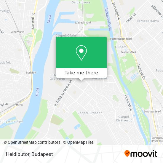 Heidibutor map