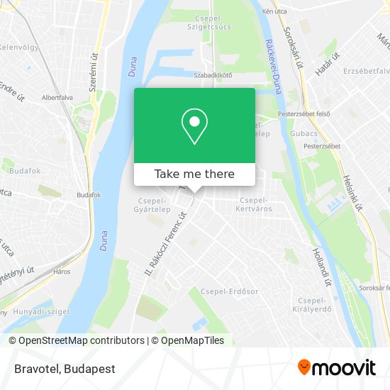 Bravotel map