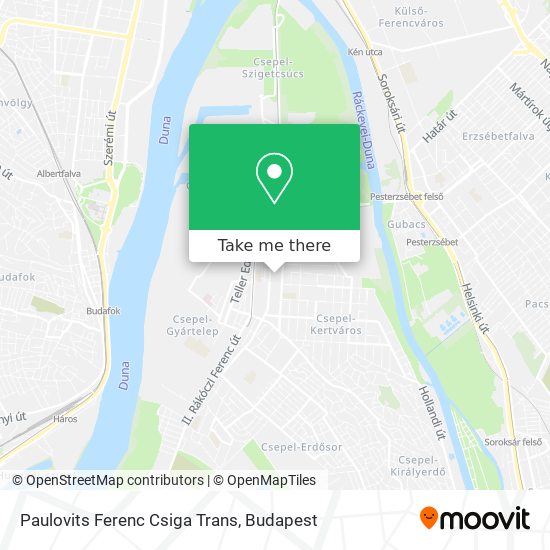 Paulovits Ferenc Csiga Trans map