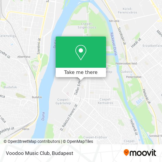 Voodoo Music Club map