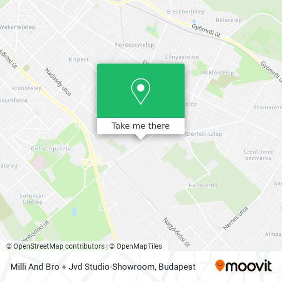 Milli And Bro + Jvd Studio-Showroom map