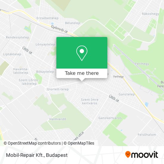Mobil-Repair Kft. map