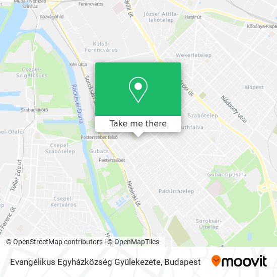 Evangélikus Egyházközség Gyülekezete map