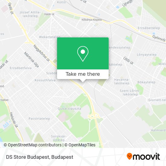 DS Store Budapest map