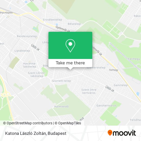Katona László Zoltán map