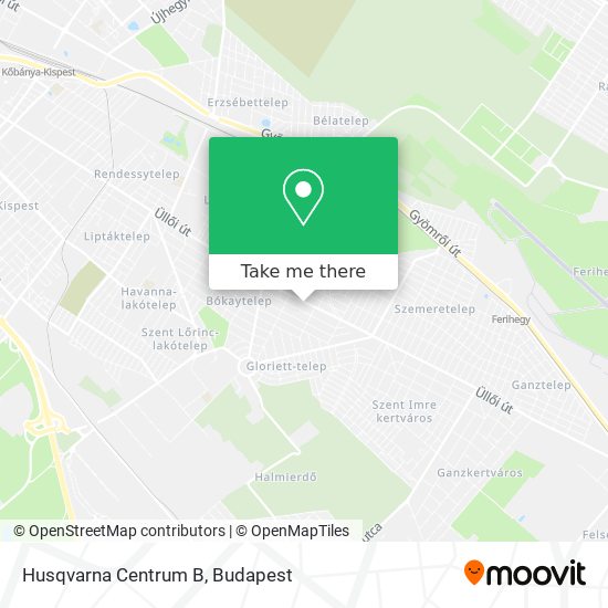 Husqvarna Centrum B map