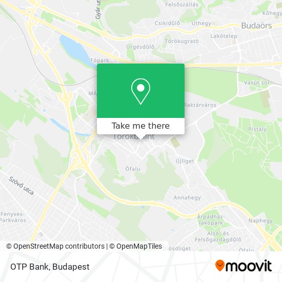 OTP Bank map