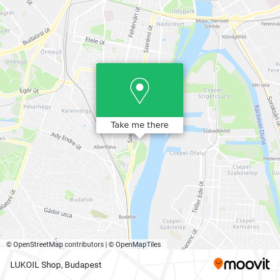 LUKOIL Shop map