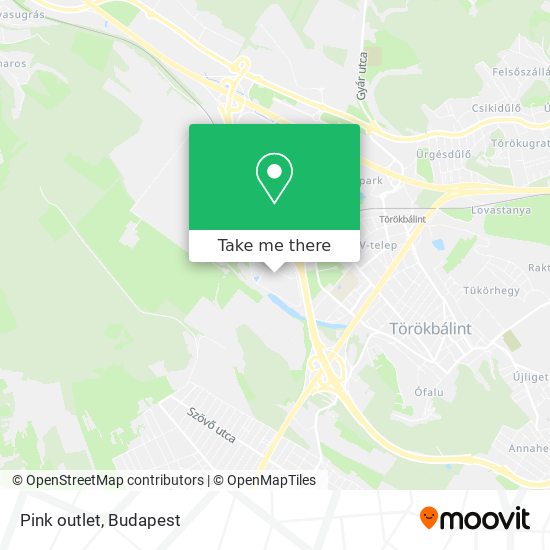 Pink outlet map