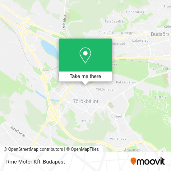 Rmc Motor Kft map