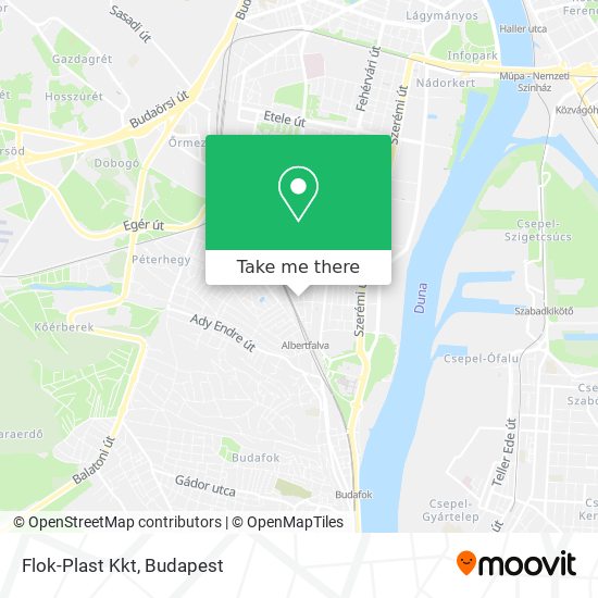 Flok-Plast Kkt map