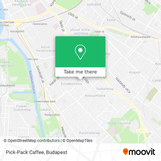 Pick-Pack Caffee map