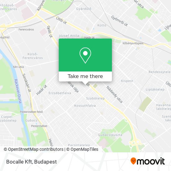 Bocalle Kft map