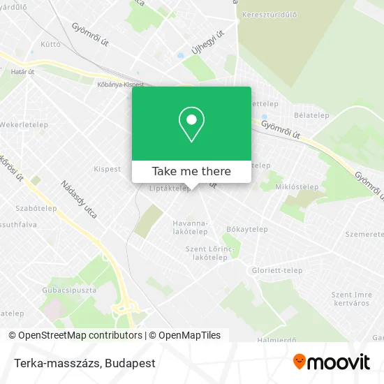 Terka-masszázs map