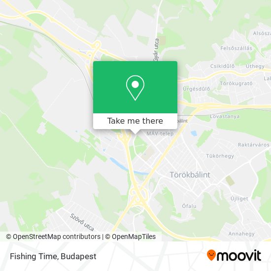 Fishing Time map