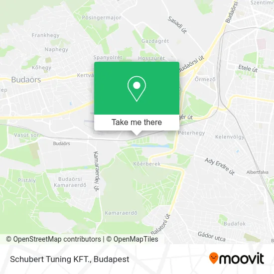 Schubert Tuning KFT. map