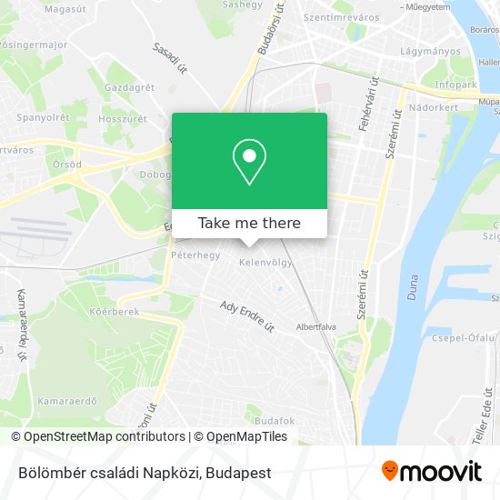 Bölömbér családi Napközi map