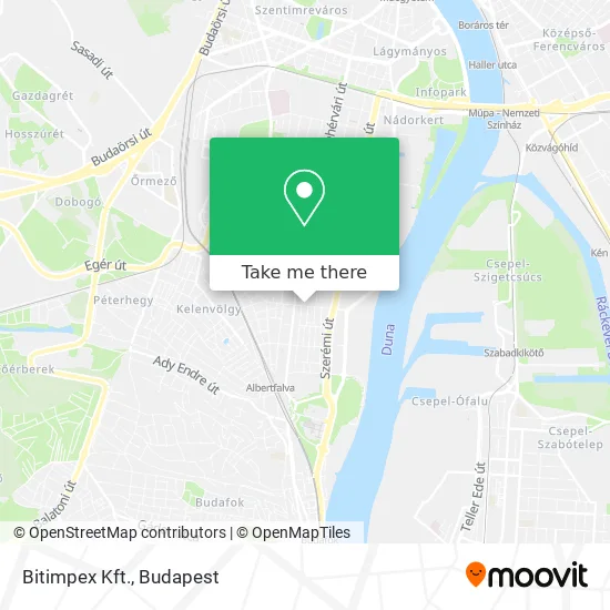 Bitimpex Kft. map