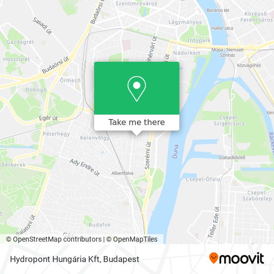 Hydropont Hungária Kft map