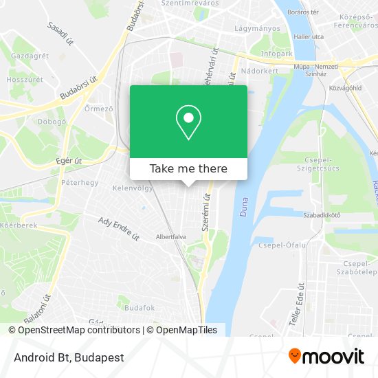 Android Bt map