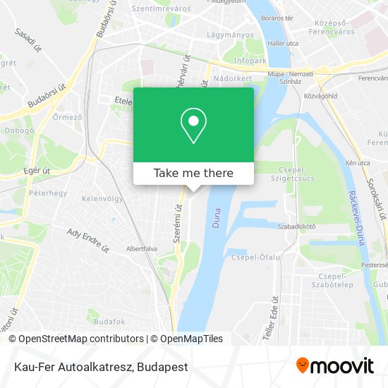 Kau-Fer Autoalkatresz map