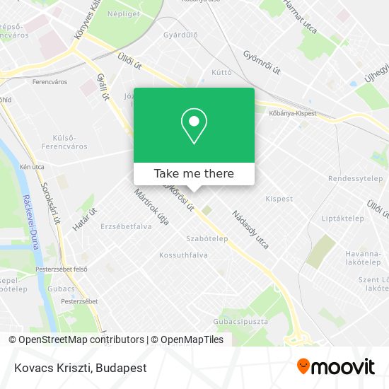 Kovacs Kriszti map