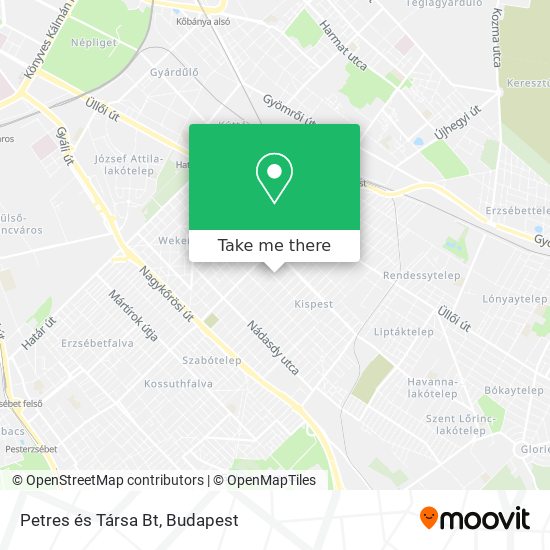 Petres és Társa Bt map