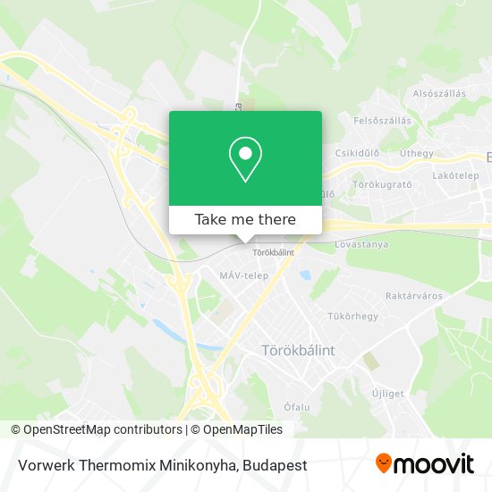 Vorwerk Thermomix Minikonyha map