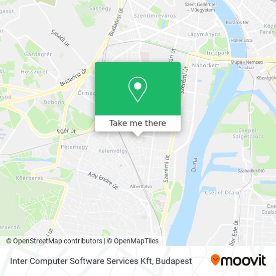 Inter Computer Software Services Kft map