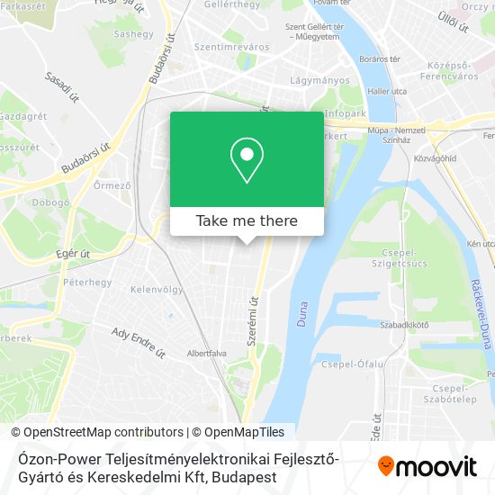 Ózon-Power Teljesítményelektronikai Fejlesztő-Gyártó és Kereskedelmi Kft map