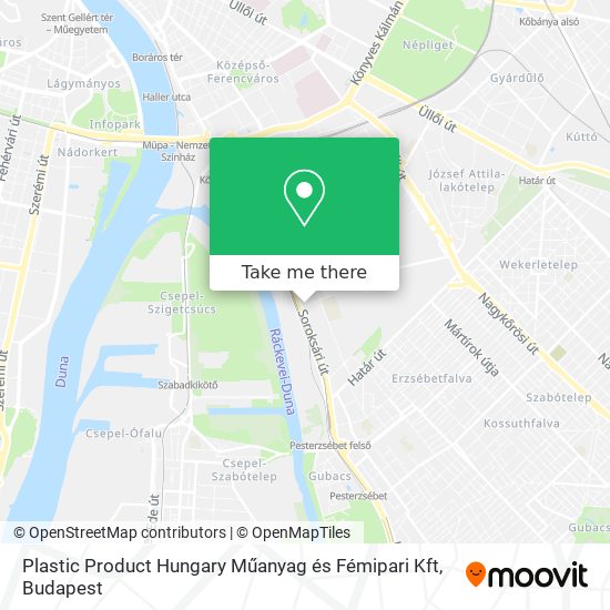 Plastic Product Hungary Műanyag és Fémipari Kft map