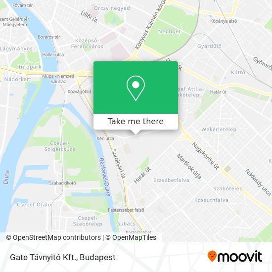 Gate Távnyitó Kft. map