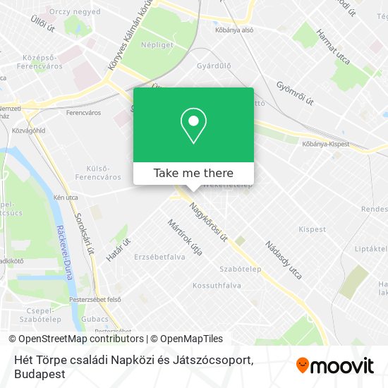 Hét Törpe családi Napközi és Játszócsoport map