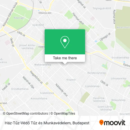 Ház-Tűz-Védő Tűz és Munkavédelem map