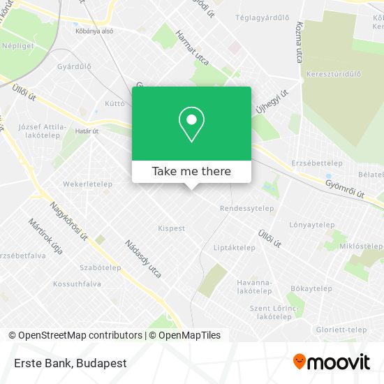 Erste Bank map