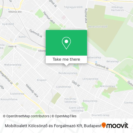 Mobiltoalett Kölcsönző és Forgalmazó Kft map